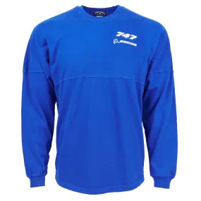 Boeing 747 Spirit Unisex Long Sleeve T-Shirt Jersey