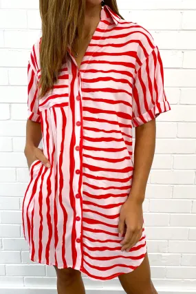 Candy Shirt Dress