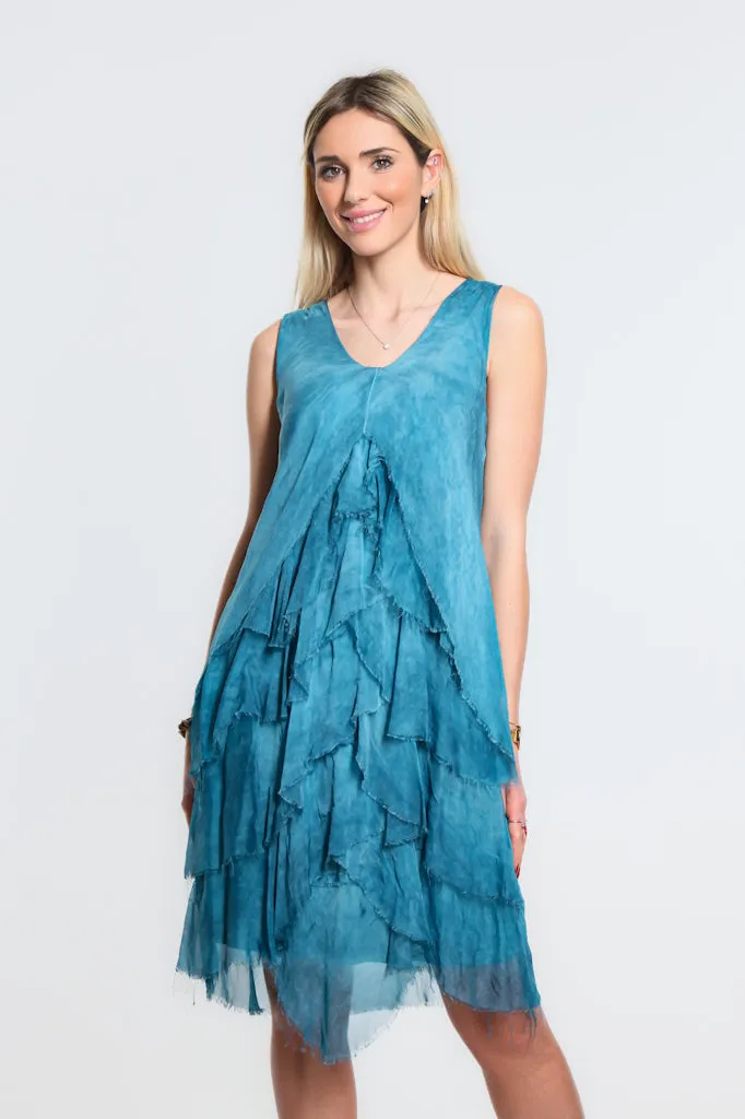 Francesca Silk Cha Cha Dress (DT205)