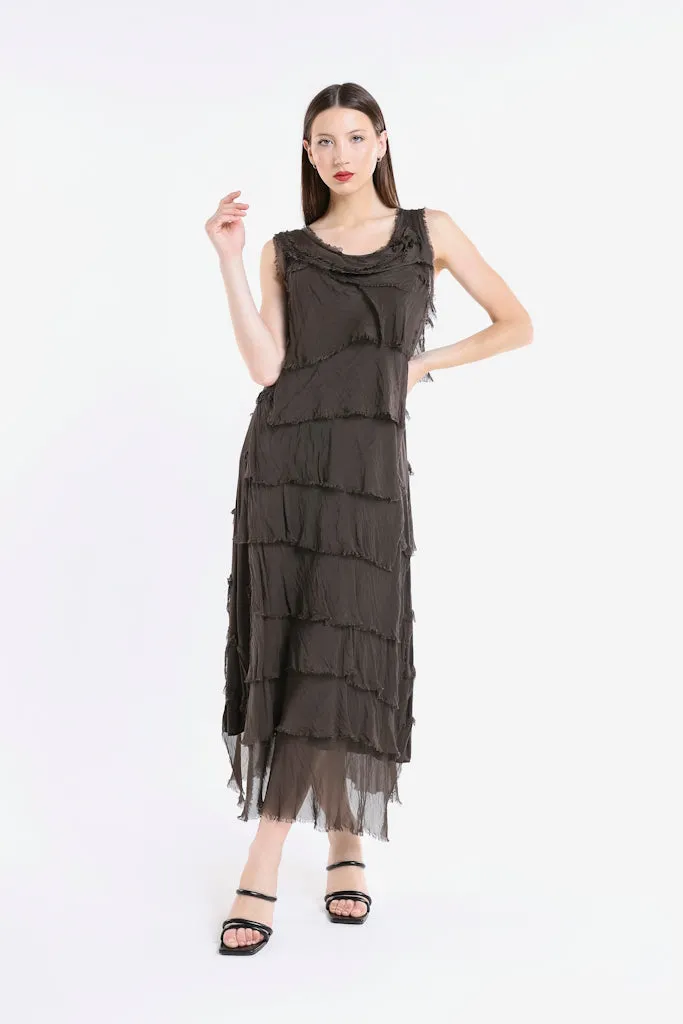 Francesca Silk Cha Cha Dress (DT205)