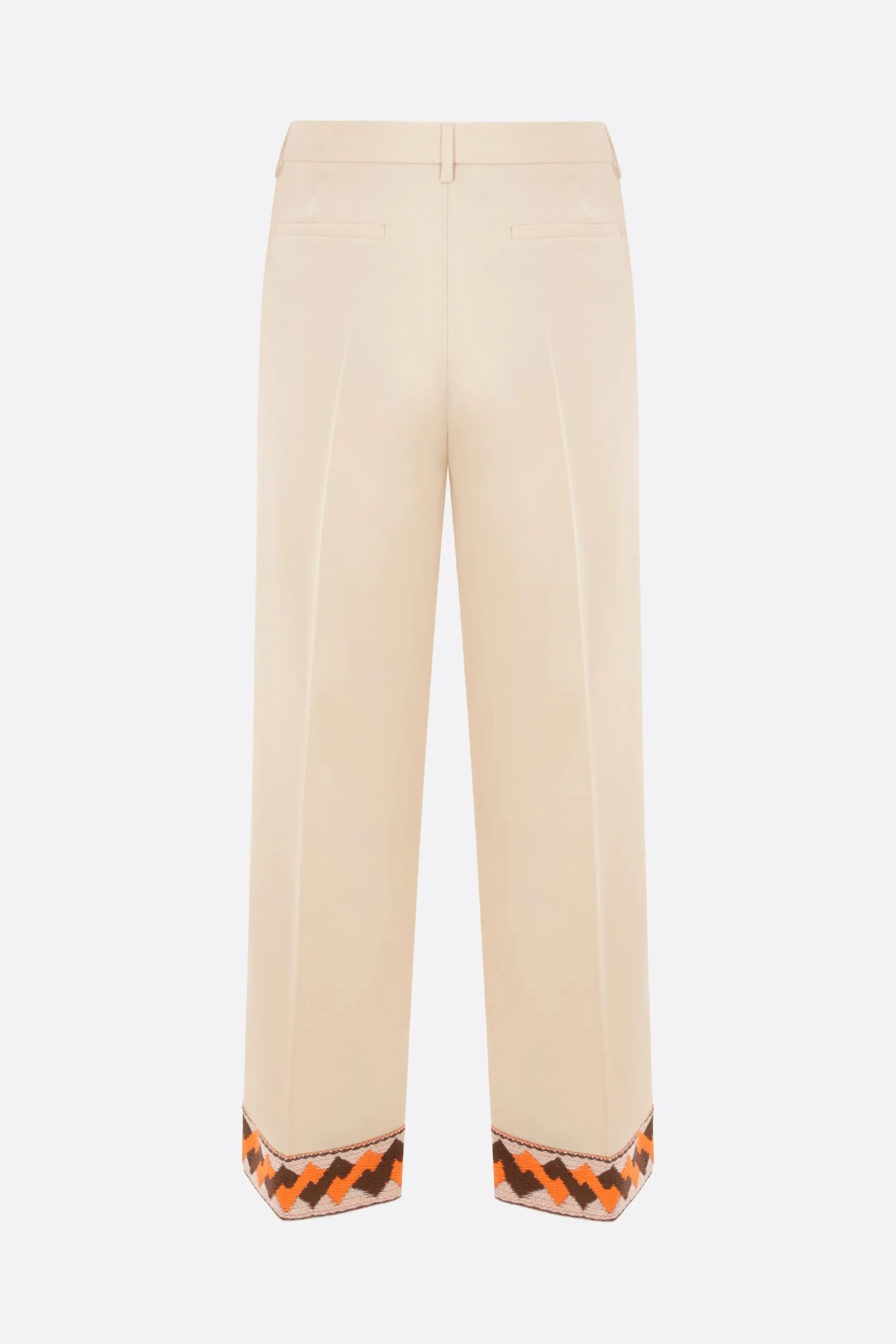 Gabardine Trousers