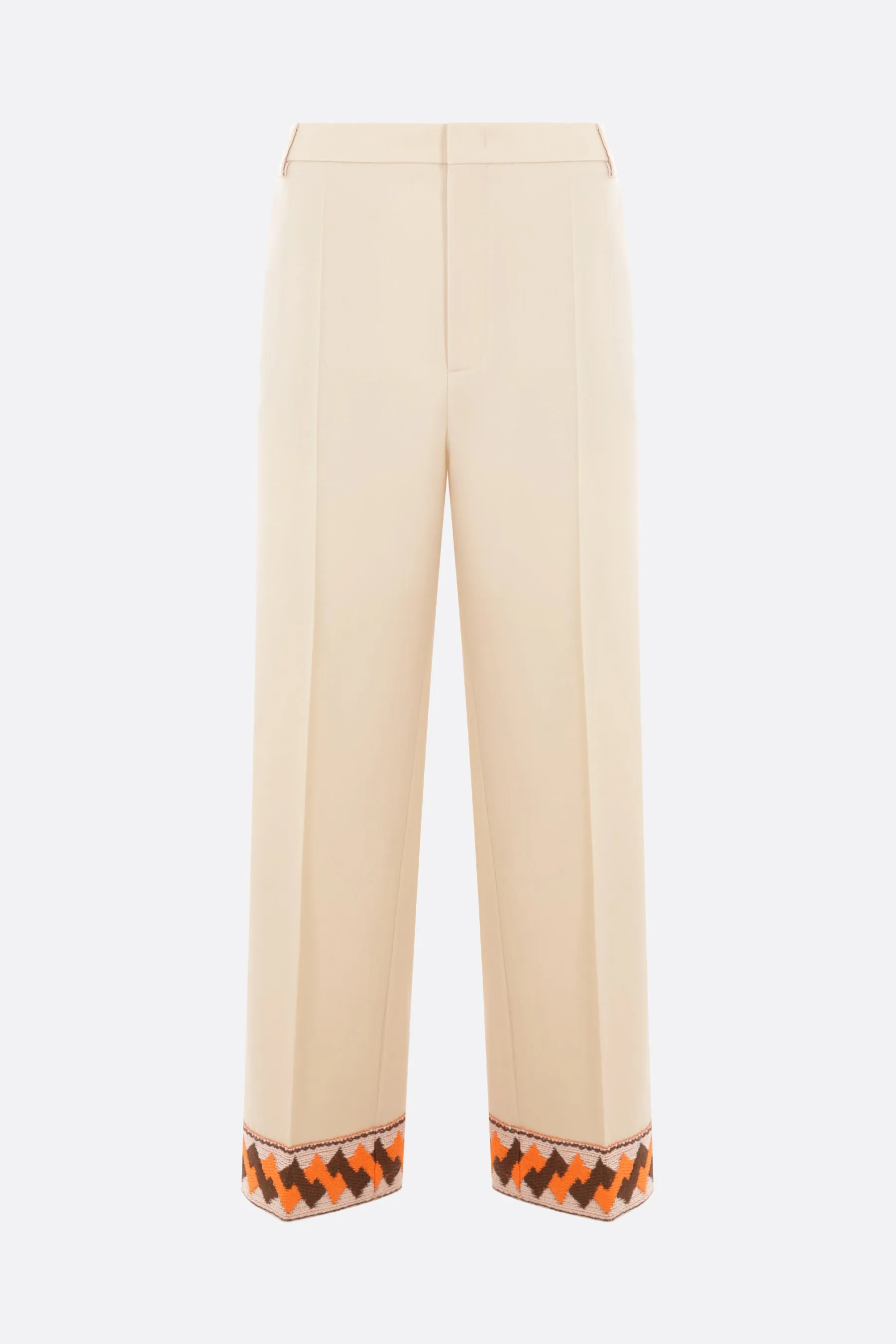 Gabardine Trousers