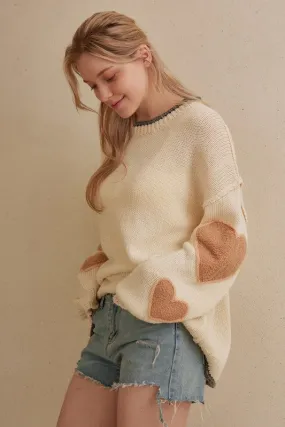 Heart On Your Sleeve Sweater