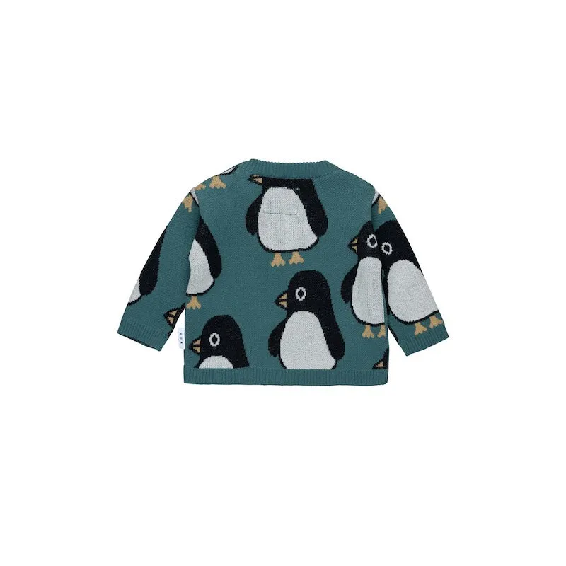 Huxbaby Penguin Knit Jumper