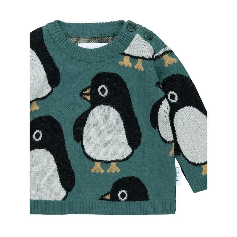 Huxbaby Penguin Knit Jumper