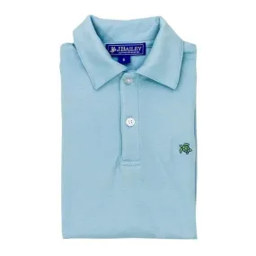 J. Bailey by Bailey Boys Henry Short Sleeve Polo Blue Jay