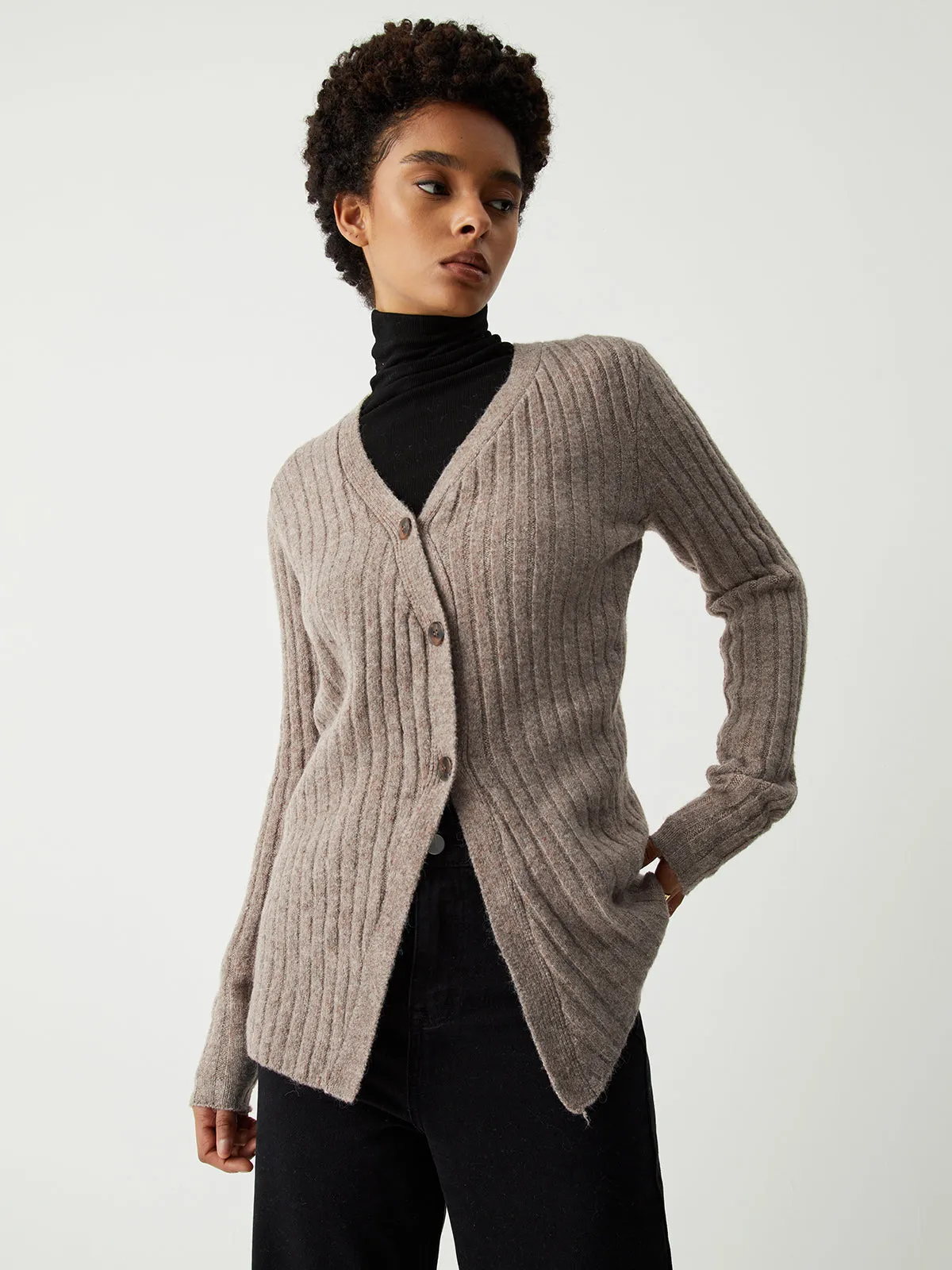 Leisure Charming Rib Cardigan