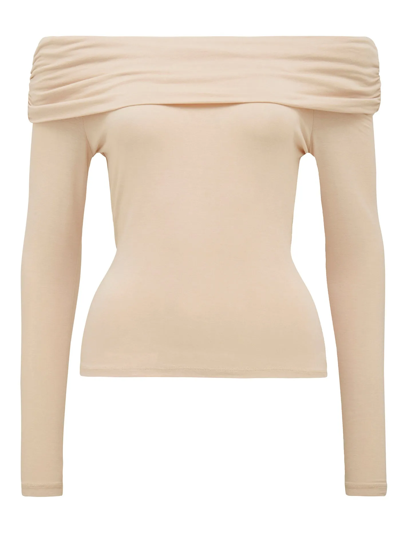 Paloma Ruched Band Bardot Top