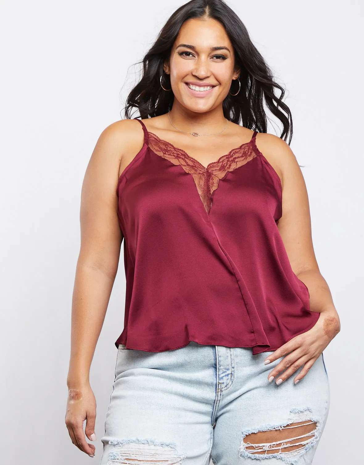 Plus Size Sleepless Nights Cami