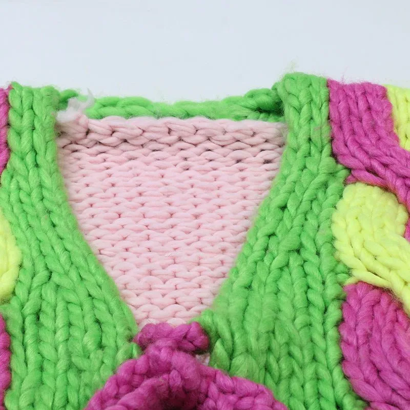 Pre Order:  Pastels Lantern Sleeves Knit Cardigan